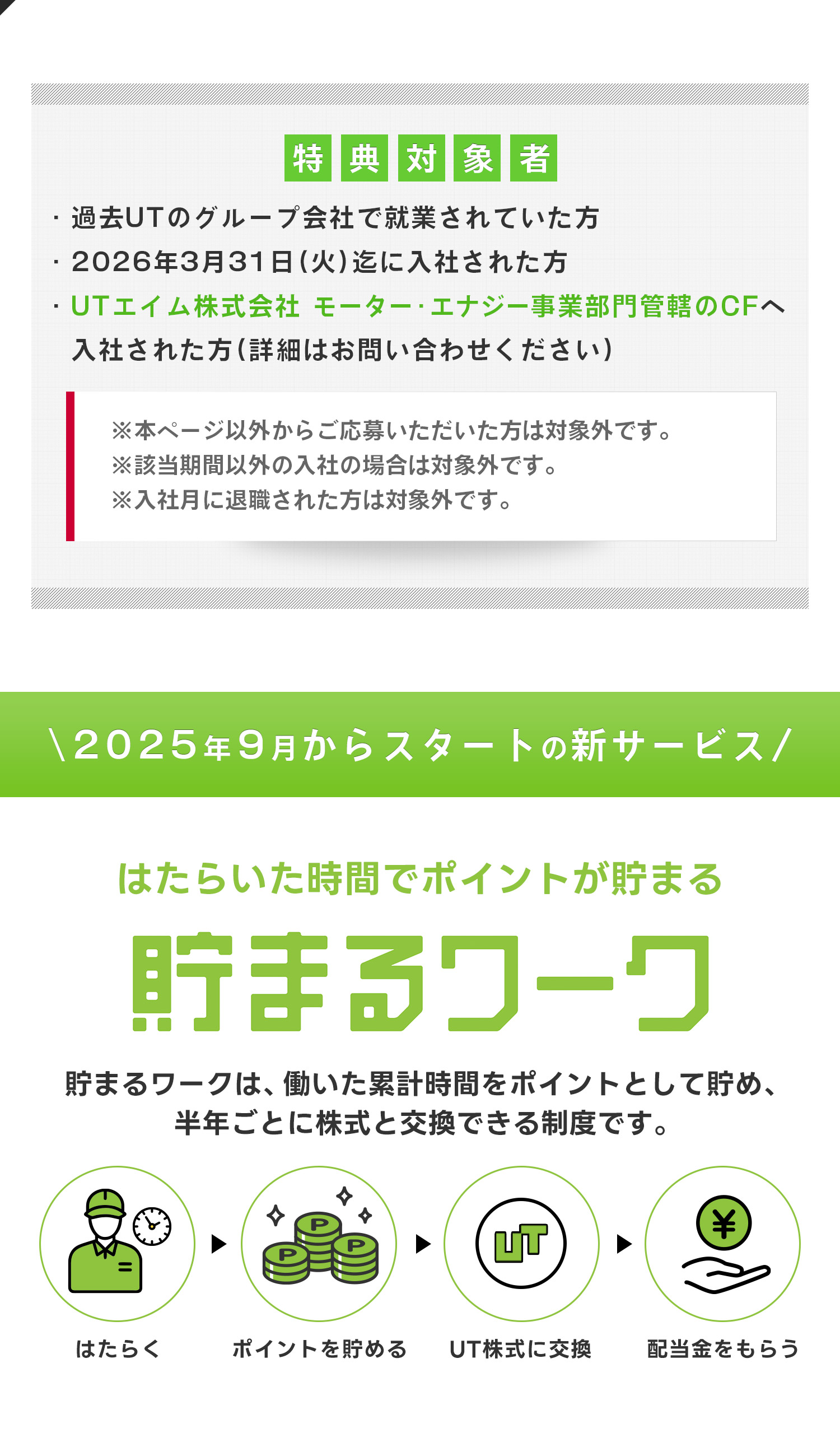 カムバックキャンペーン