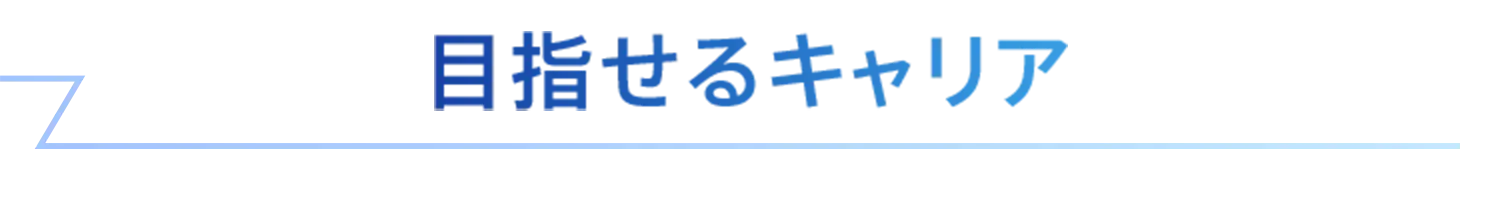 目指せるキャリア