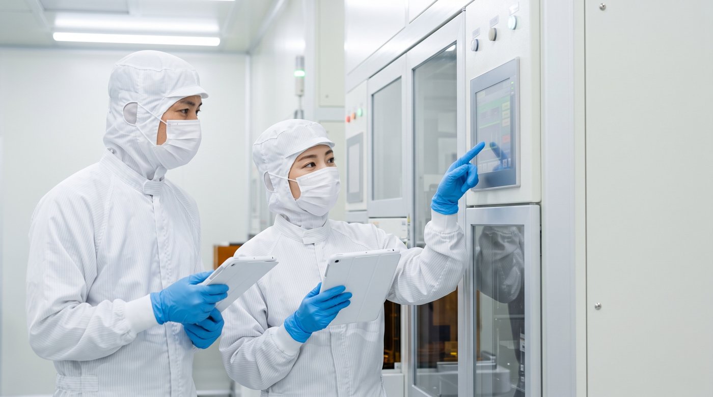 半導体の製造作業