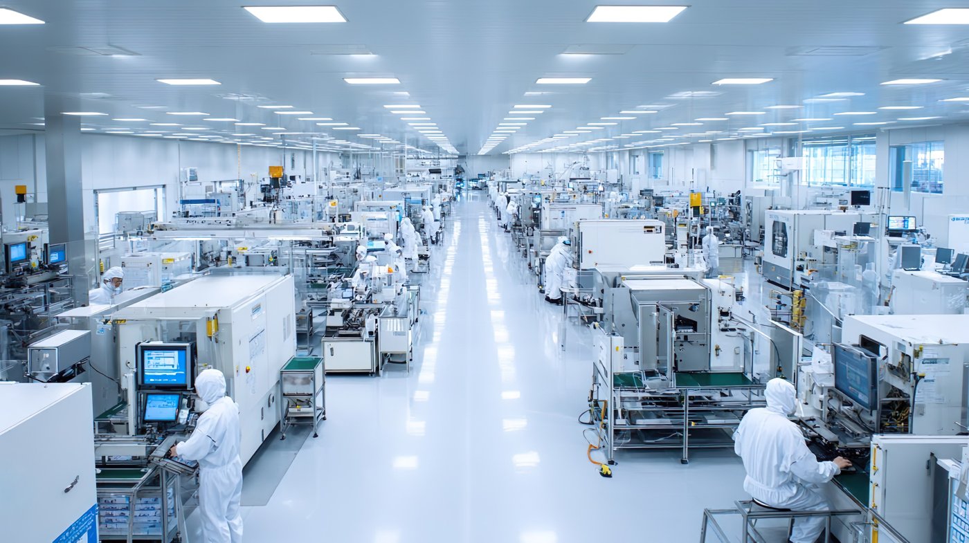 きれいな半導体工場