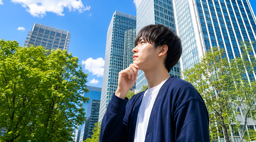 仕事探しに悩む頃のなおきくん